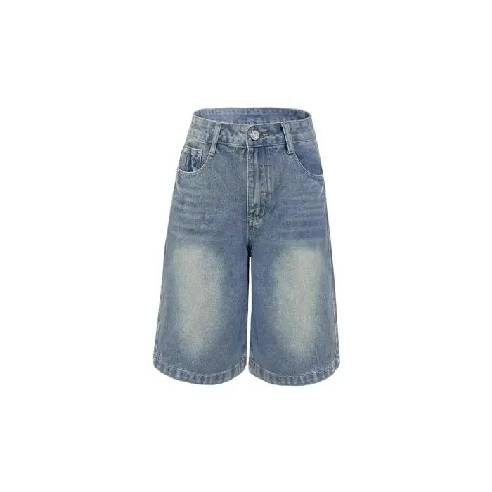 Shorts en jean rétro style américain pour femme
