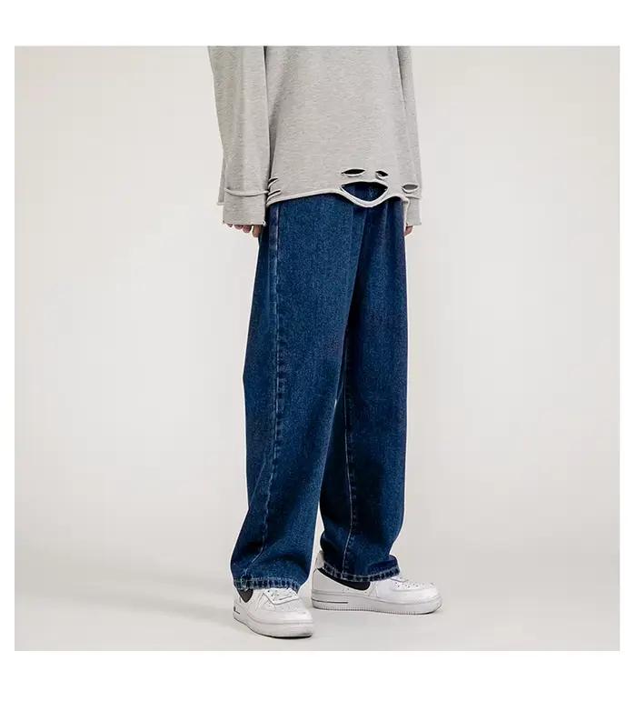 Grande vente évasée pantalon homme jean Streetwear hommes de vêtements tendance mode coréenne printemps jeans pantalons