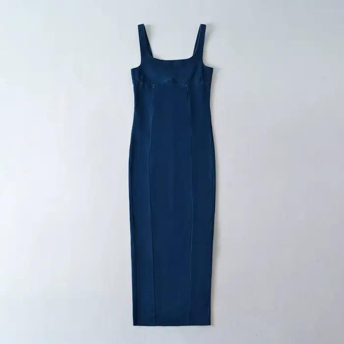 Robe en Jean Corset Vintage pour femmes