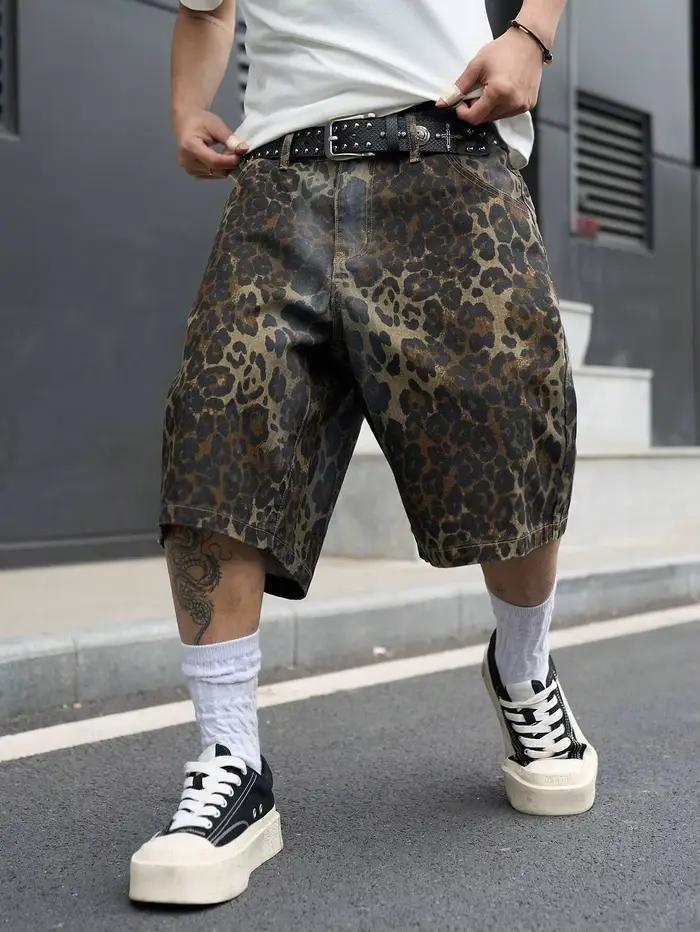 Shorts en jean rétro pour homme