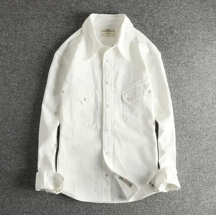 Réplique de chemise en jean pour hommes