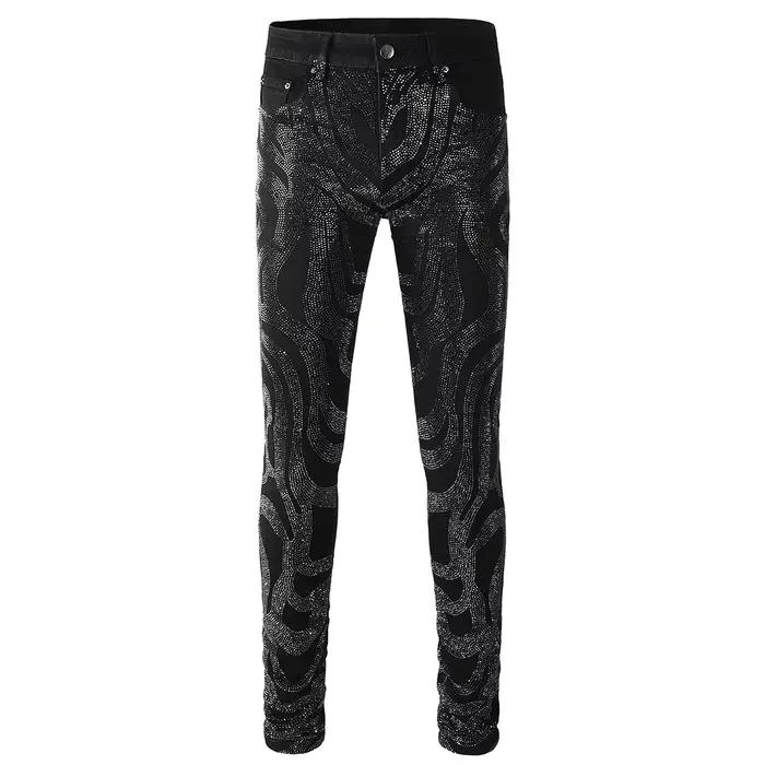 Jean en Denim cristal pour hommes