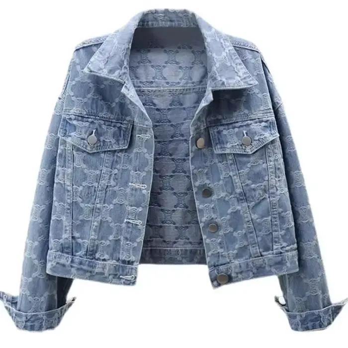 Nouvelle veste en jean pour femme 2026