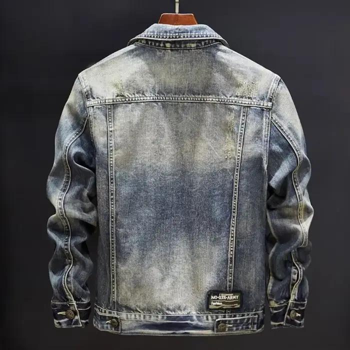 Vestes en denim vintage pour hommes