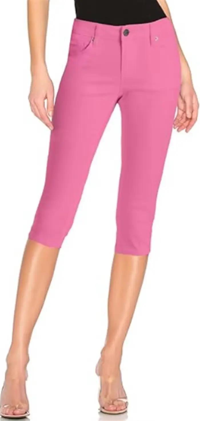 Jean court Capri en Denim pour femmes