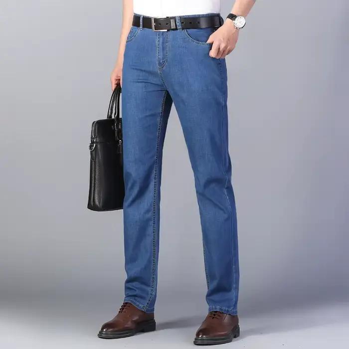 Nouveauté été, jean élastique pour homme
