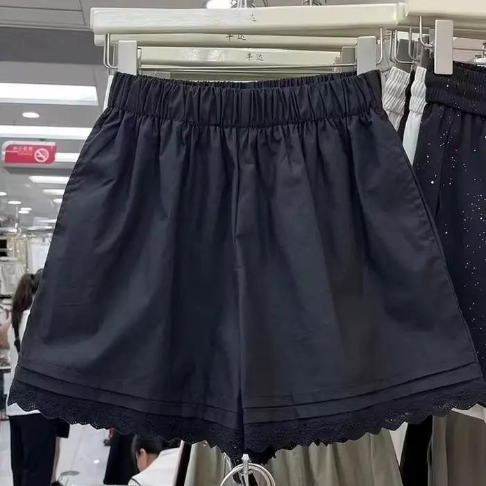Shorts à jambes larges pour femmes