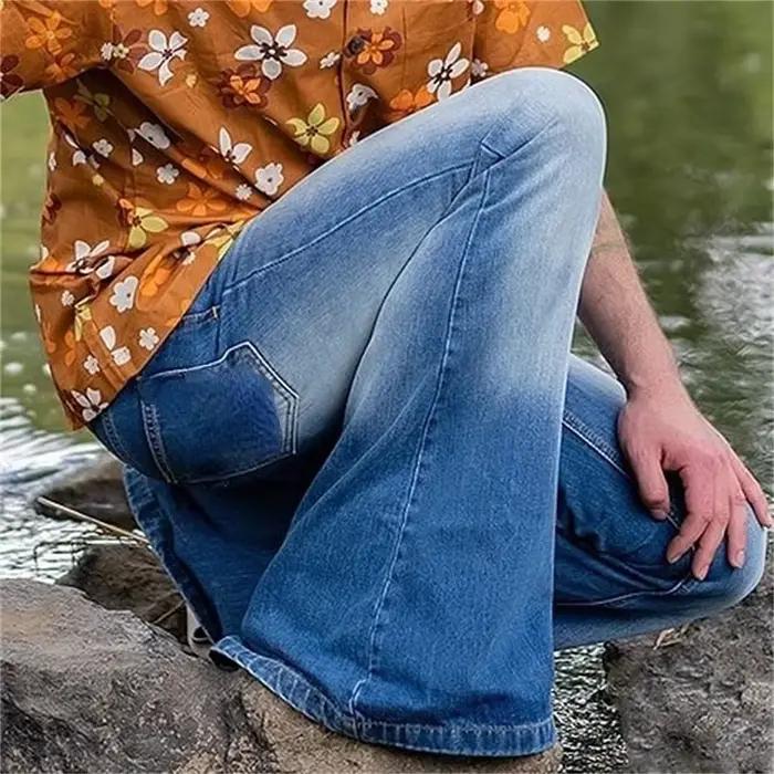 Jean évasé pour hommes