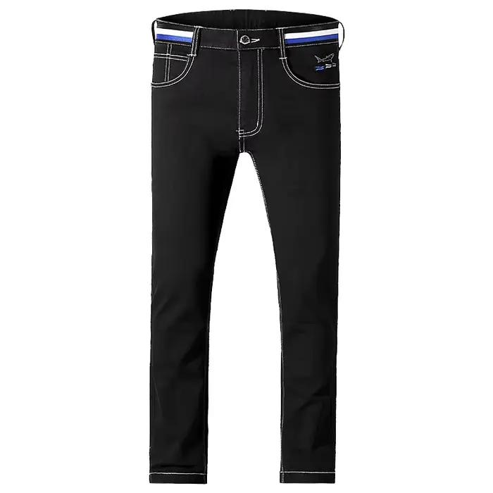 Jean noir d'été pour hommes