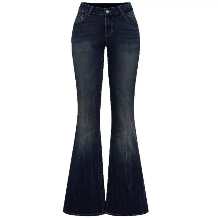 Jean évasé vintage pour femme