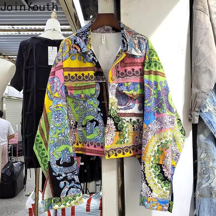 Vestes en jean Harajuku pour femmes