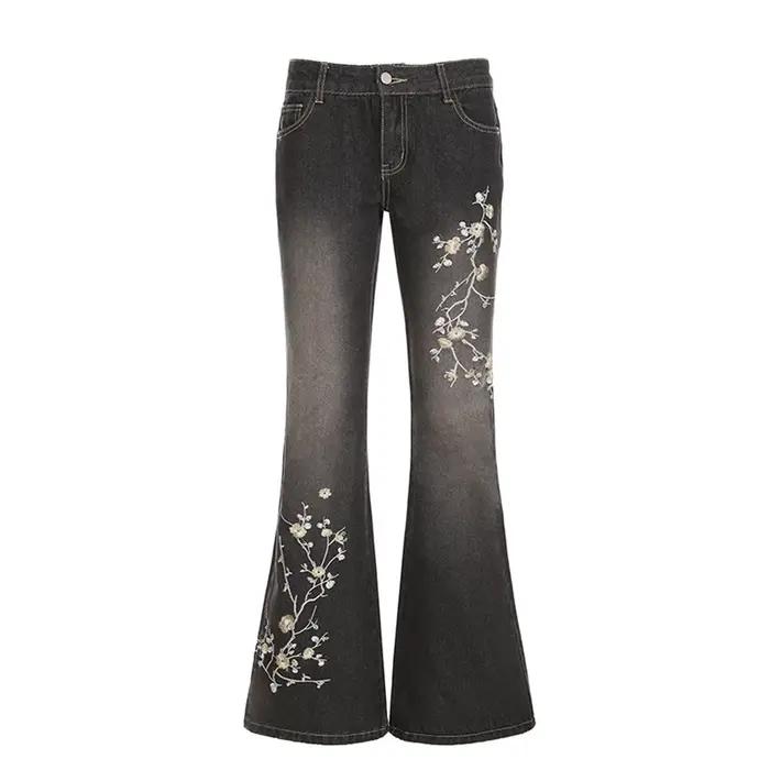Jean bootcut vintage Y2K pour femme