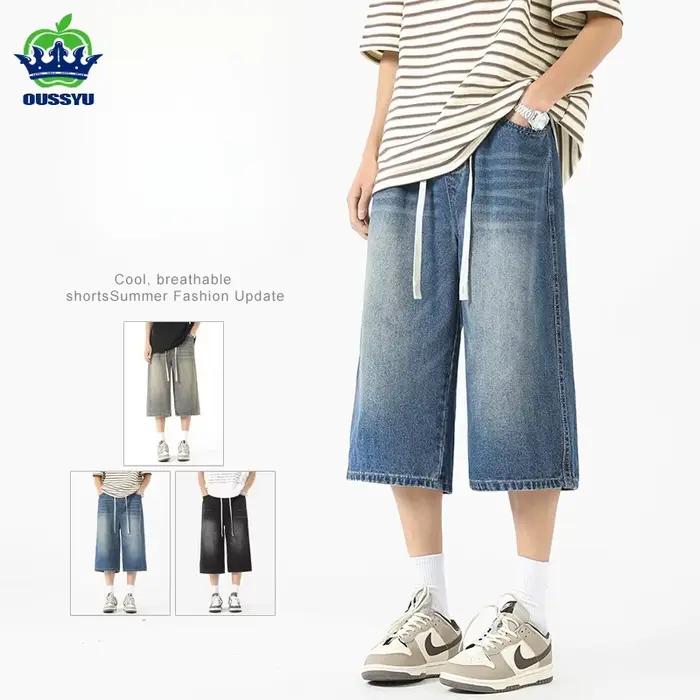 Shorts en jean pour hommes