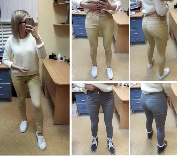 Jeans extensibles décontractés pour femmes