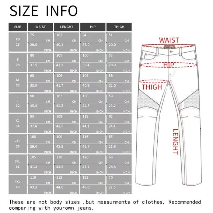 Pantalon Moto en Jean Version Standard avec Protections Amovibles pour la Conduite Estivale sur Route et la Course