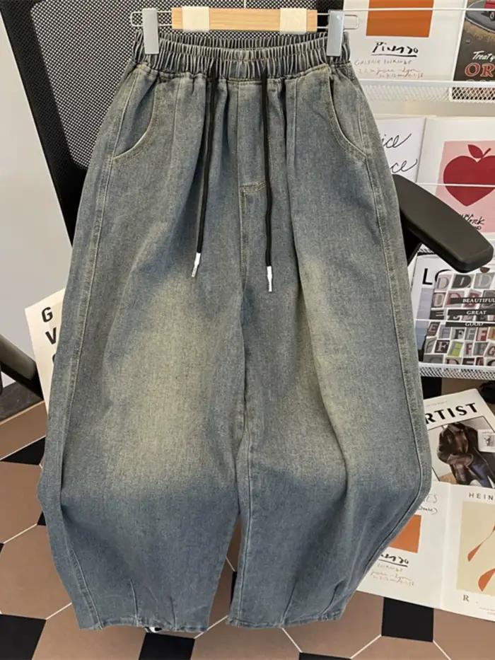 Jean taille élastique pour hommes