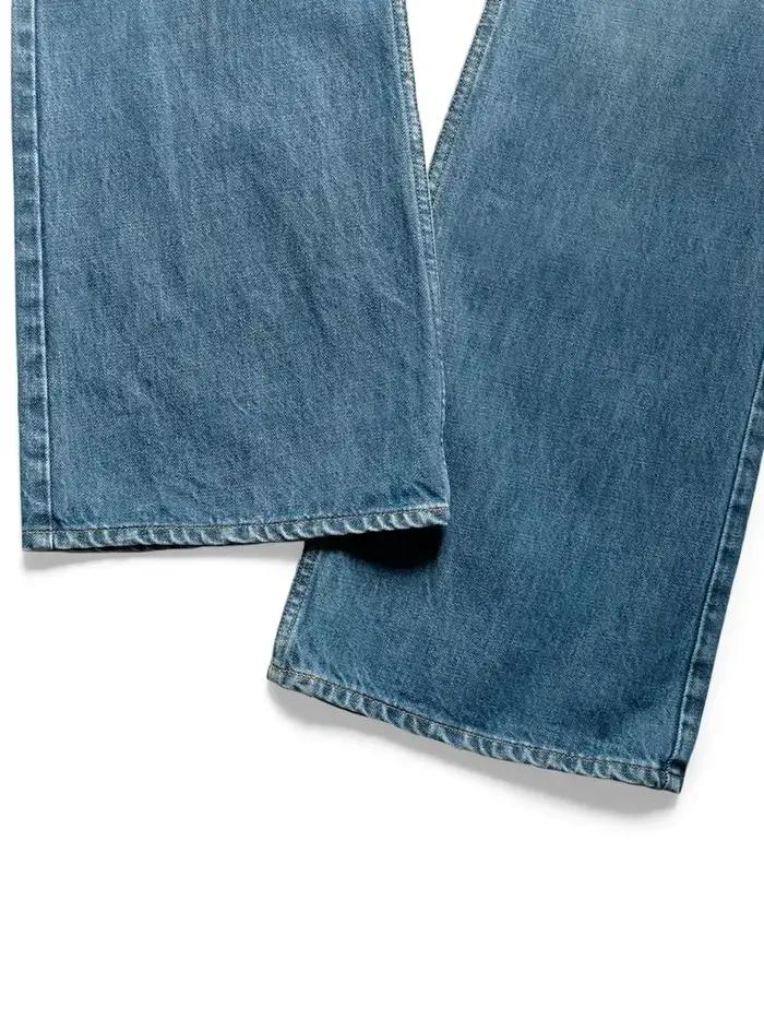 KAPITAL Hirata Kazuhiro Nouvelle Arrivée Jeans en Denim Bleu Clair Décontracté Style Japonais en Coton pour Hommes