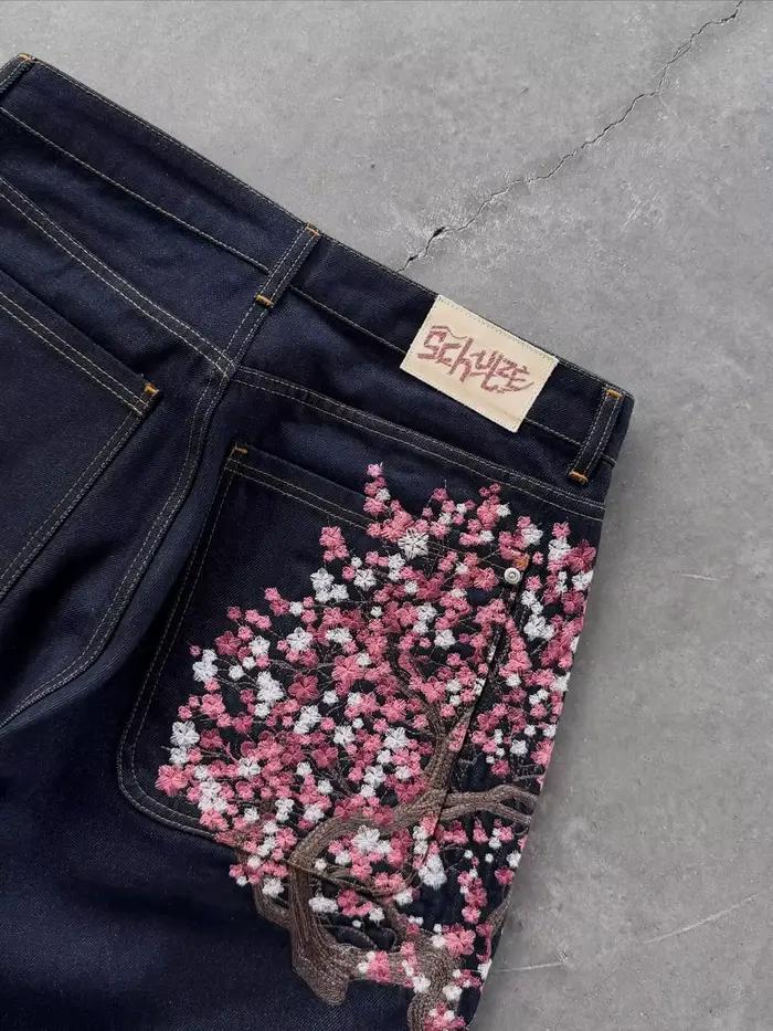 Shorts en jean vintage Harajuku Y2K pour hommes