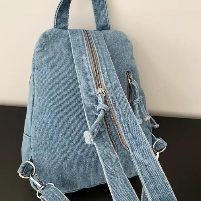 Sac à dos en jean tendance pour femme