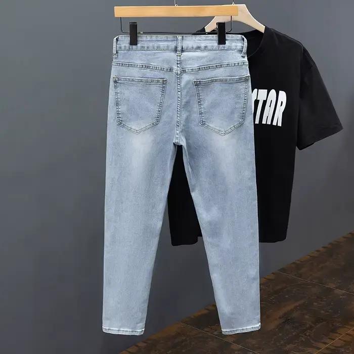 Jean slim à petits pieds pour hommes
