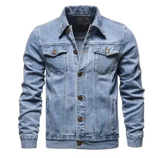 Veste en jean homme décontractée style moderne pour automne hiver confortable et durable polyvalente pour divers usages et occasions spéciales