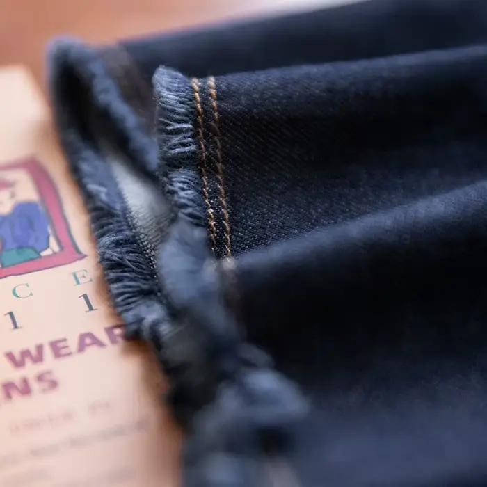 Jeans Maden Casual Lyocell Bleu Décontracté Vintage pour Hommes Occasions Printemps Automne Pleine Longueur
