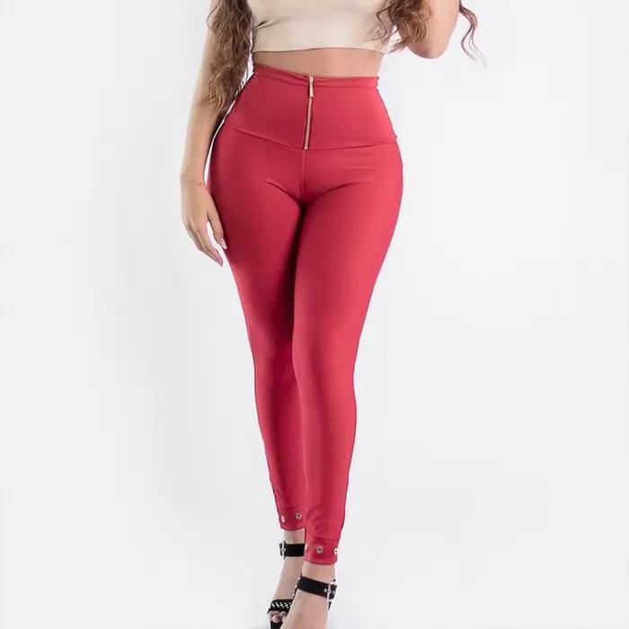 2025 femmes jean taille haute jambes maigres mode Style crayon pantalon confortable tissu