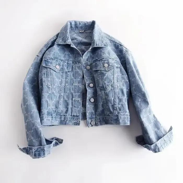 Nouvelle veste en jean pour femme 2026