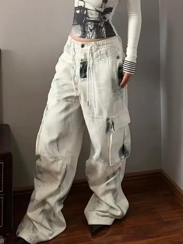 Jean rétro Y2k pour femmes