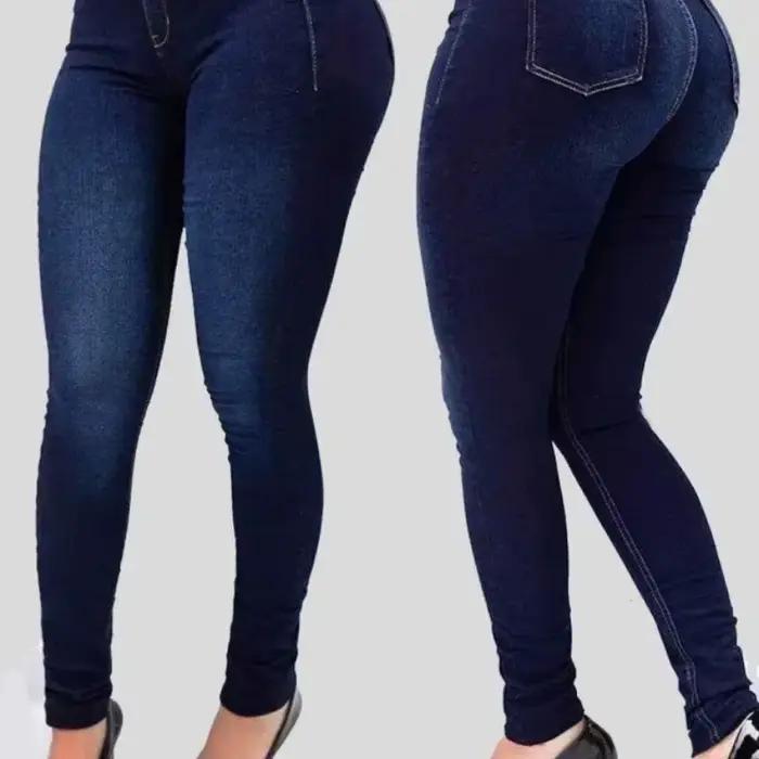 Jean de couleur pure pour femme