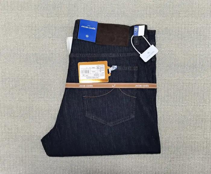 OECHSLI jean coton mince hommes 2026 printemps été nouveau droit respirant confort extérieur broderie grande taille 30-40 pantalons longs