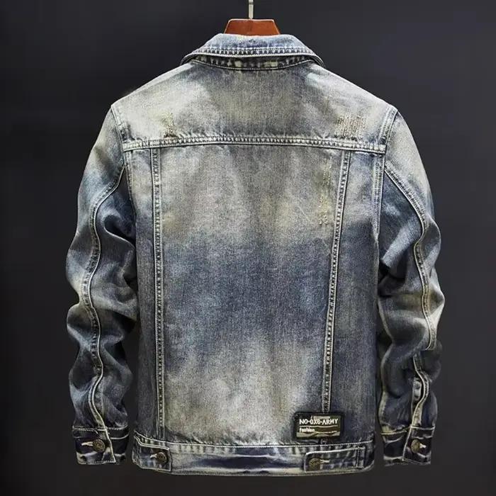 Vestes en denim vintage pour hommes