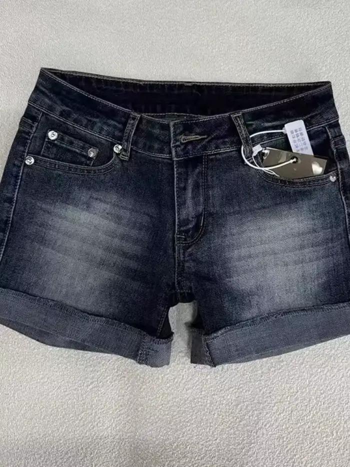 Shorts en polyester vintage Houzhou taille basse pour femmes, style rétro, été printemps, occassions spéciales et quotidiennes