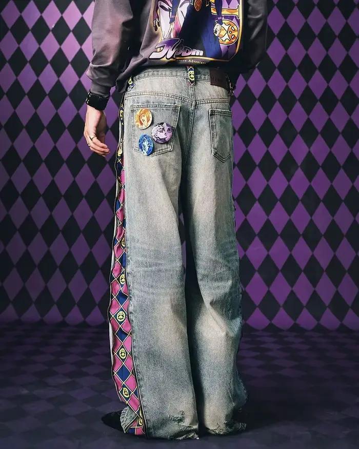 Jeans Harajuku style anime japonais réplique