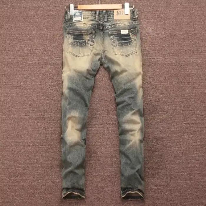 Jean déchiré Vintage pour hommes