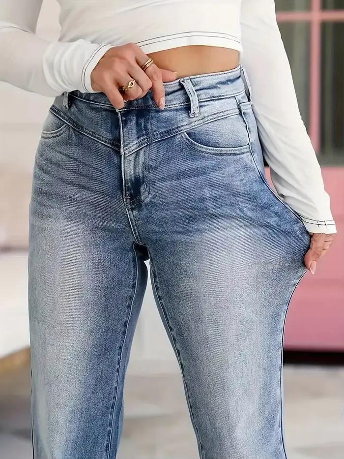 Jean coupe ample pour femmes