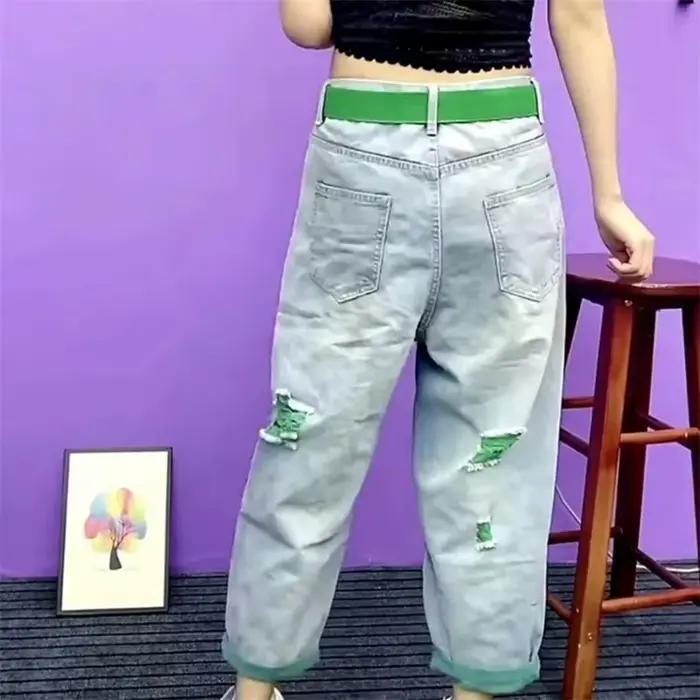 Nouveau Pantalon en jean tendance Printemps-Été 2026 pour femme