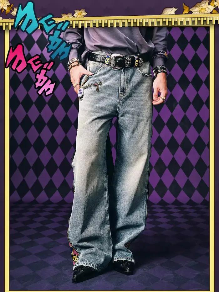 Jeans Harajuku style anime japonais réplique