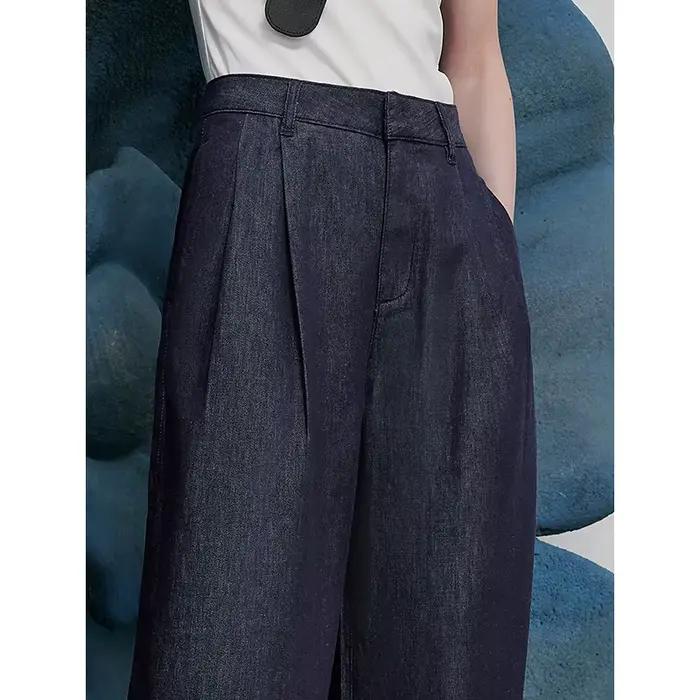 TOYOUTH femmes Denim Jean 2025 printemps nouveau pantalon Long 8518042