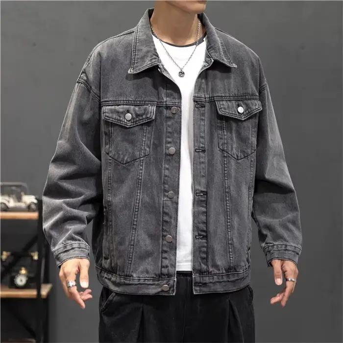 Veste en jean rétro pour homme