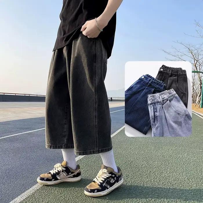 Nouveau Jean Court Homme d'Été de Haute Qualité