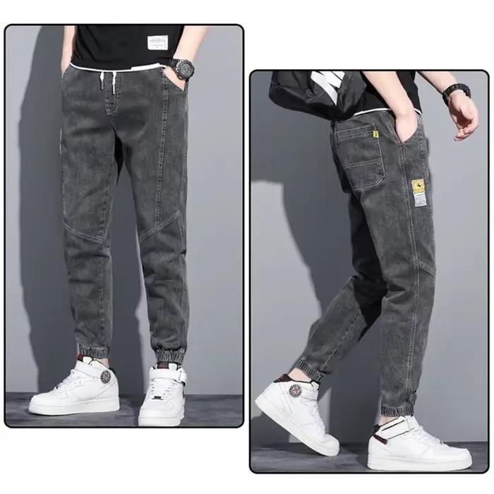Jean Sarouel Scarlett Queen Homme Élégant High Street Polyvalent Pour Tous Les Jours Occasions Spéciales