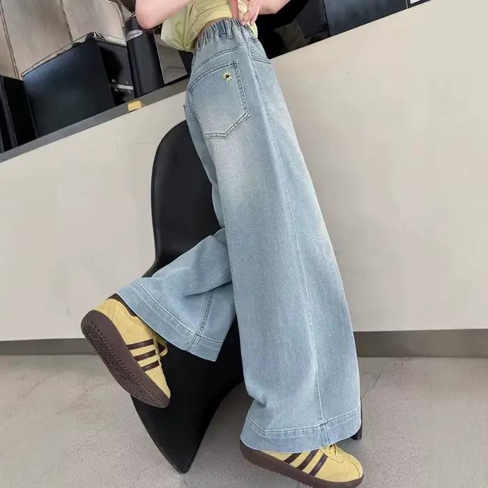 Jeans d'été pour filles UNITIM 4-14 ans
