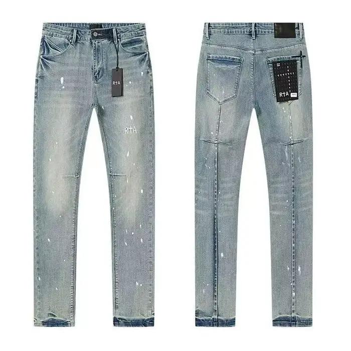 Collection de jeans slim pour hommes 2026 RTA – Effet vieilli