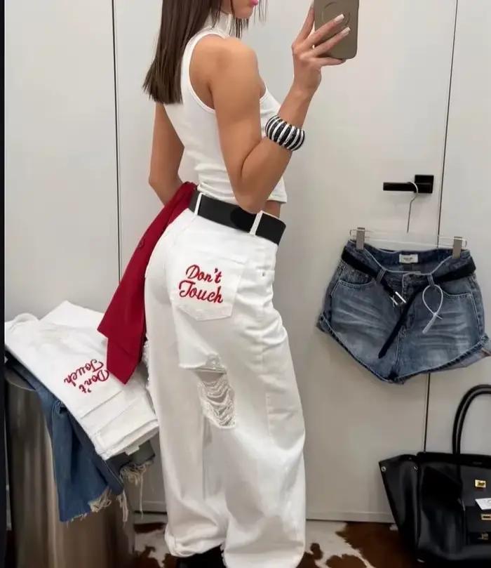 Jeans rétro pour femmes