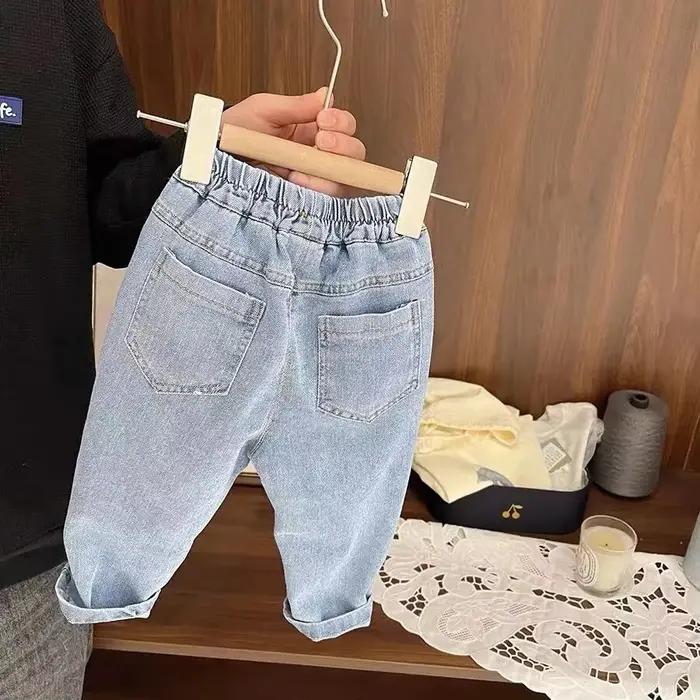 Jeans à Jambes Droites pour Enfant et Bébé