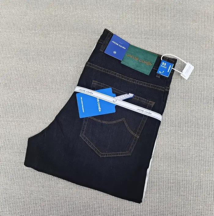 BLSK CPRTI jean mince coton hommes 2026 printemps été nouveau droit respirant confort poche broderie grande taille 30-40 pantalons longs