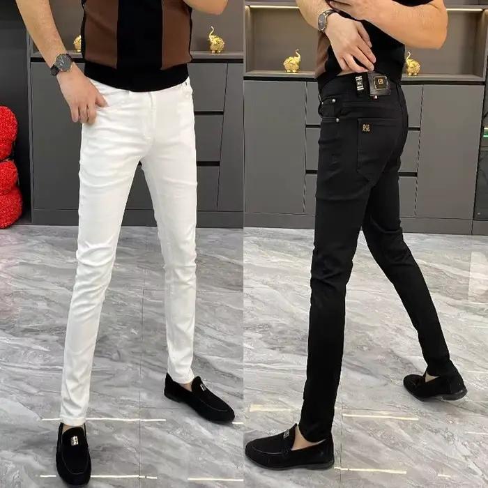 Jean blanc pour hommes