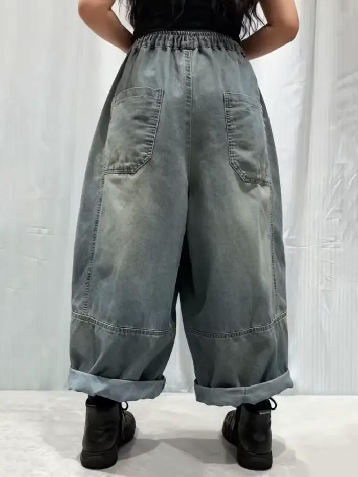 Amax LuluE Jeans coréens tendance printemps pour femmes