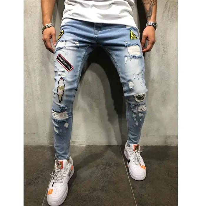 Jean déchiré pour hommes